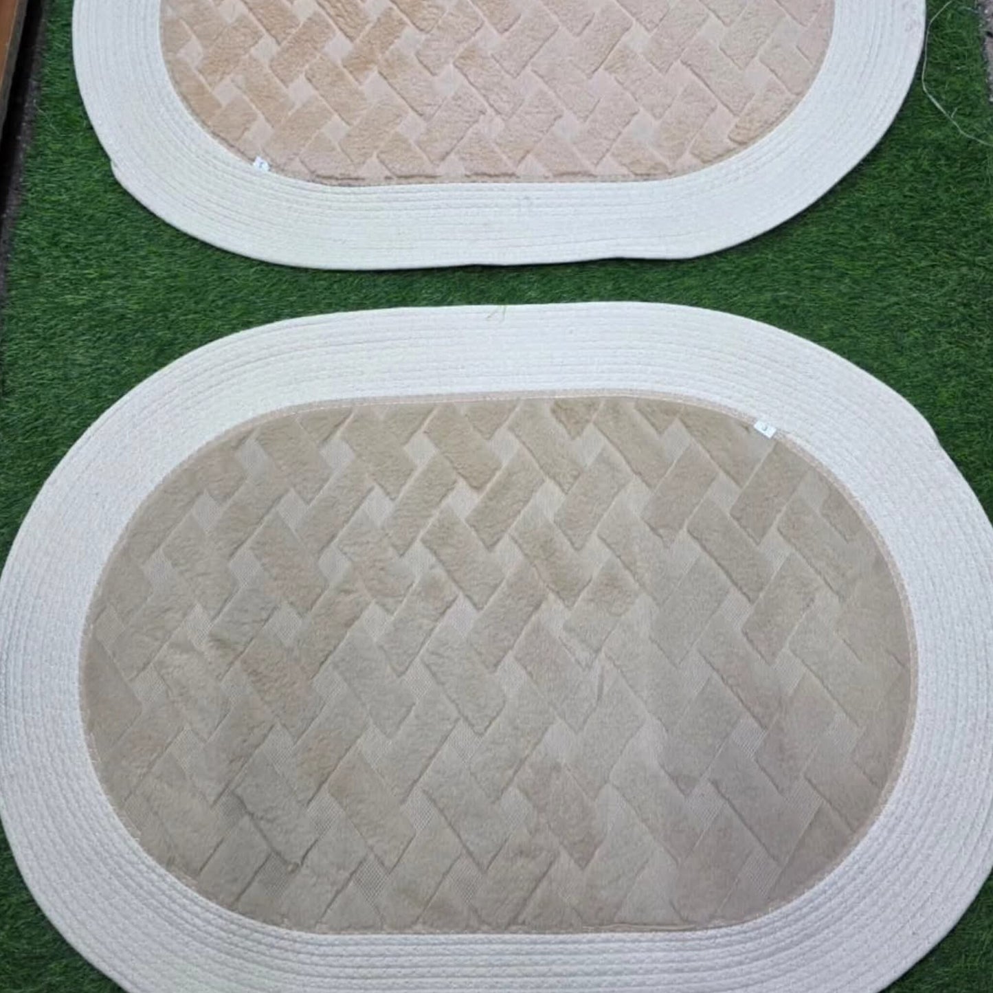 Woven Rattan Rug