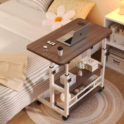 Adjustable Laptop Stand Desk with Storage