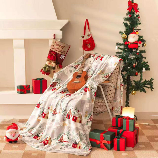 Christmas fleece blanket double sided 230Cm
