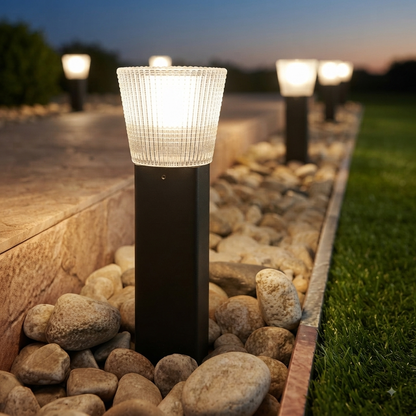 Outdoor Bollard Garden Light  LL 506P 03 BK