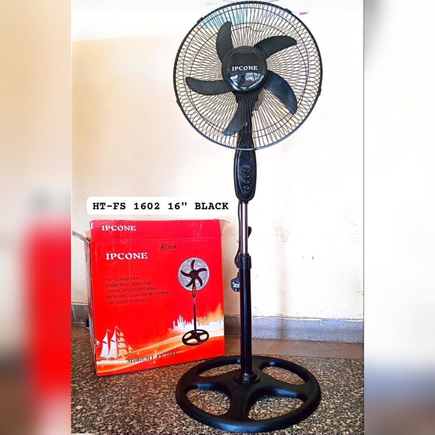 Ipcone 16 Inch Standing Fan
