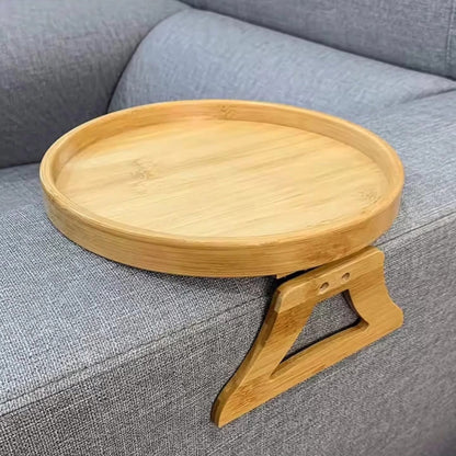 Bamboo Sofa Armrest Tray