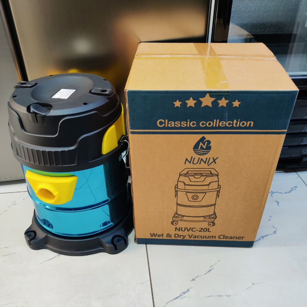 Nunix 20L  Wet and Dry Sofa Carpet Vacuum Cleaner