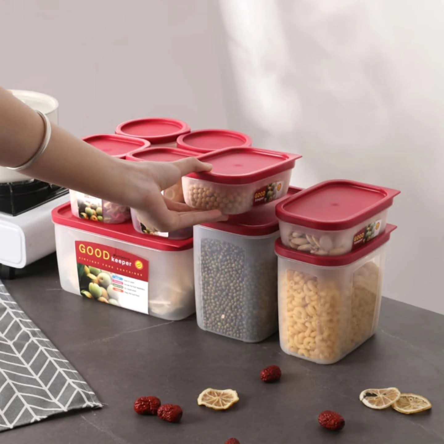 6 in 1 food containers