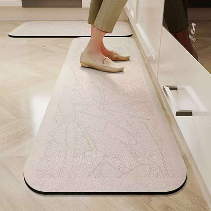 Big Size Rubber Kitchen Mats Set