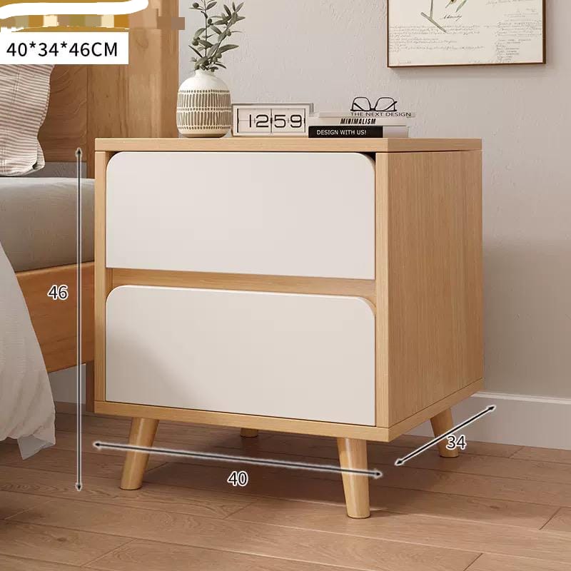Wooden bedside cabinet gha