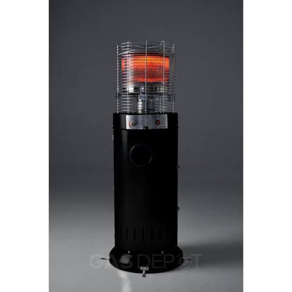 Humidify patio room heater