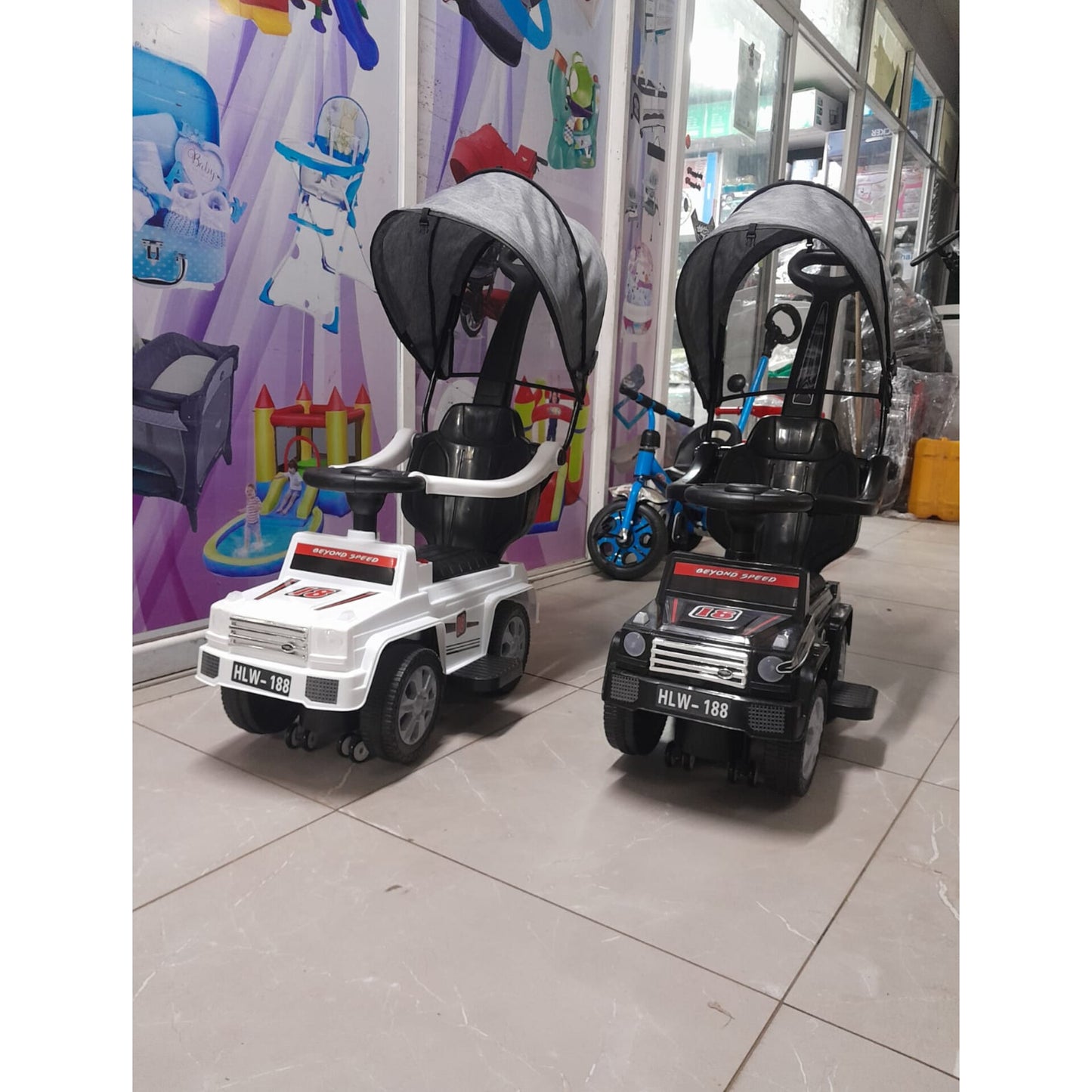 Push ride car