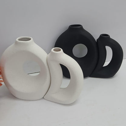 2 in 1 Decorative Doughnut Vase