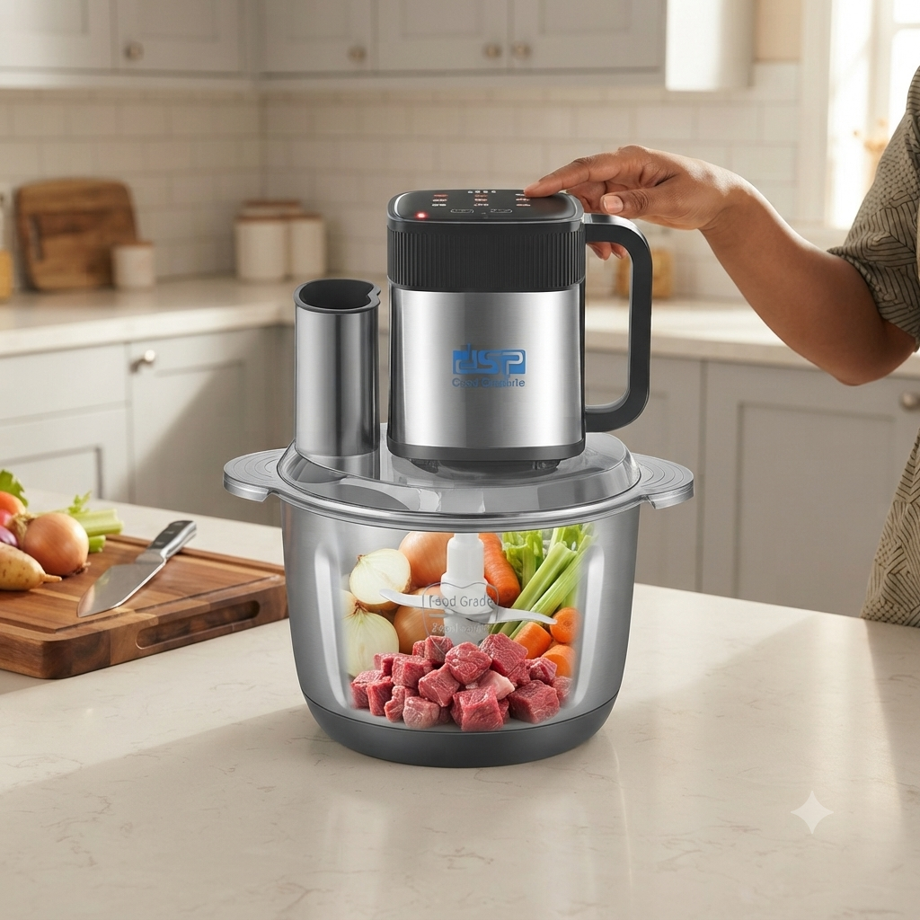 6L DSP Stainless Steel  Food Chopper Meat Grinder