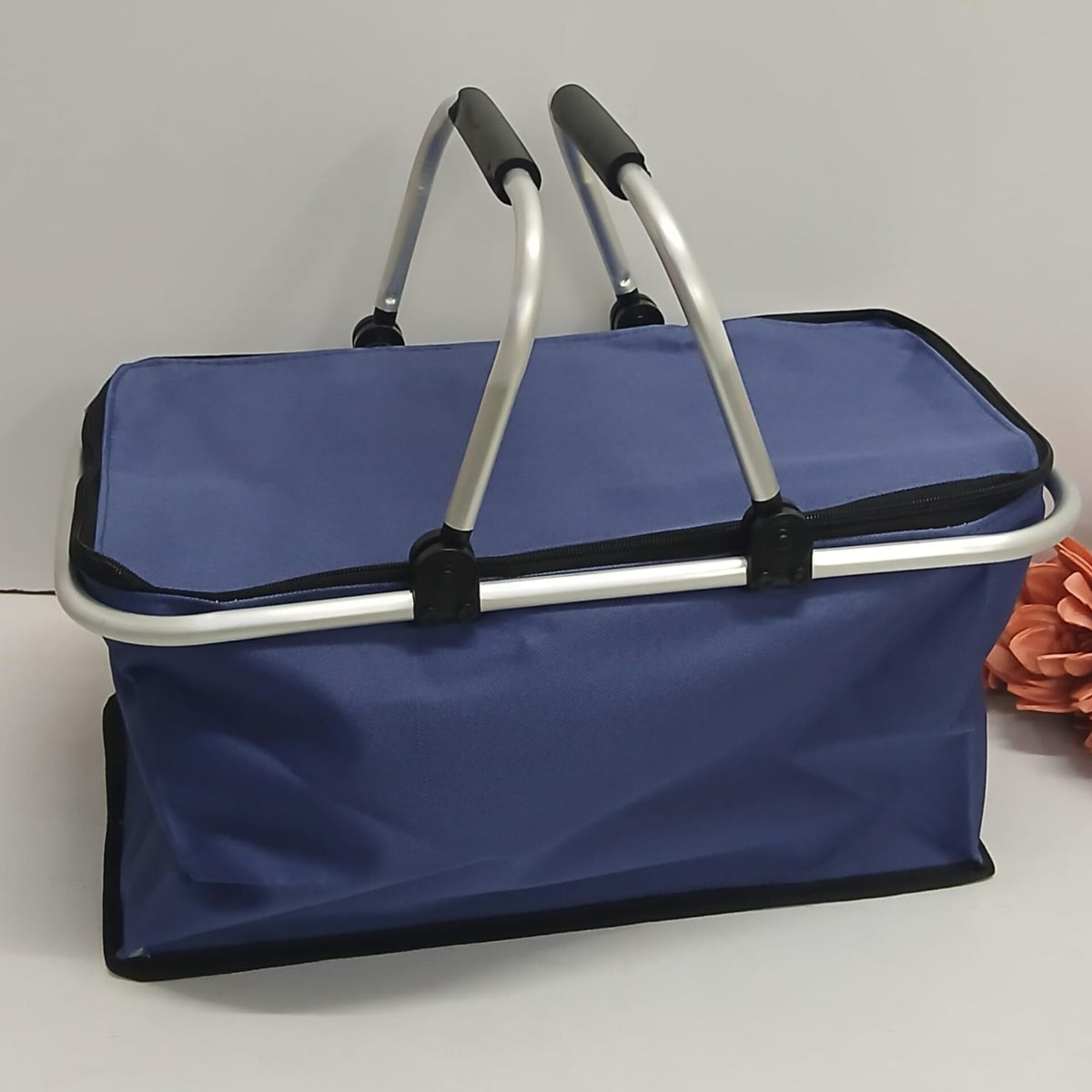 Portable Foldable Insulated Picnic Basket