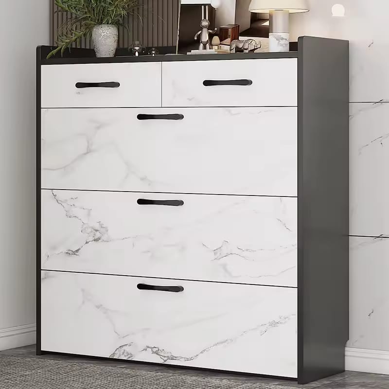 Bucket flip shoe rack