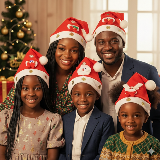 Christmas Hats with Lights