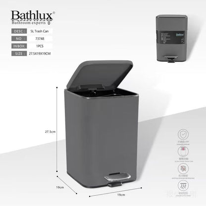 5L Stainless Steel Pedal Bin
