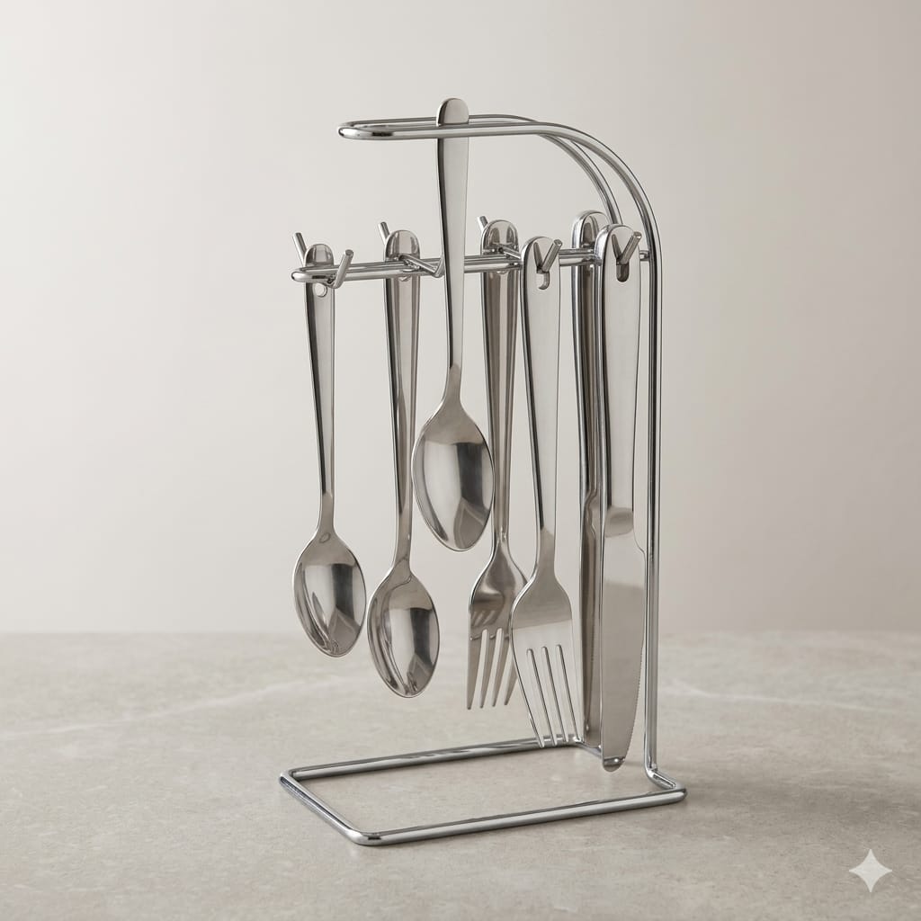 24 Piece Stainless Steel Cutlery Set