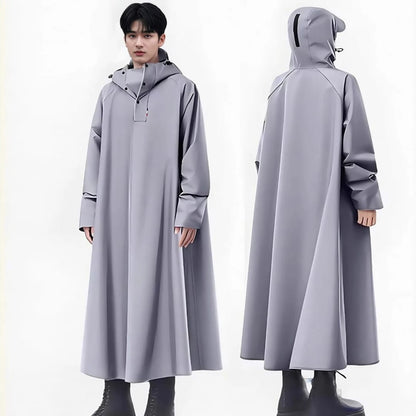 Full Length Waterproof Hooded Raincoat