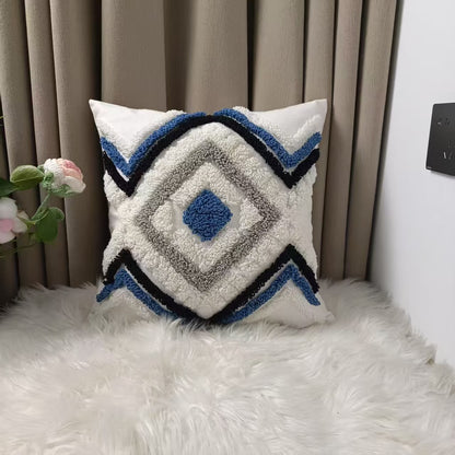 Knitted throw pillow cases