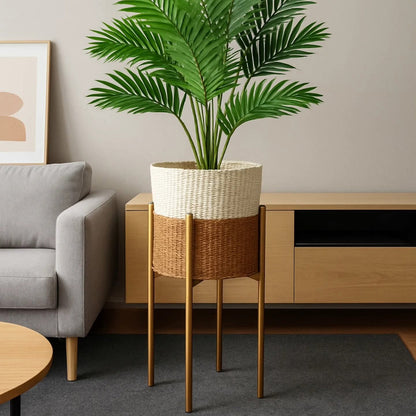 Artificial plant and pot
