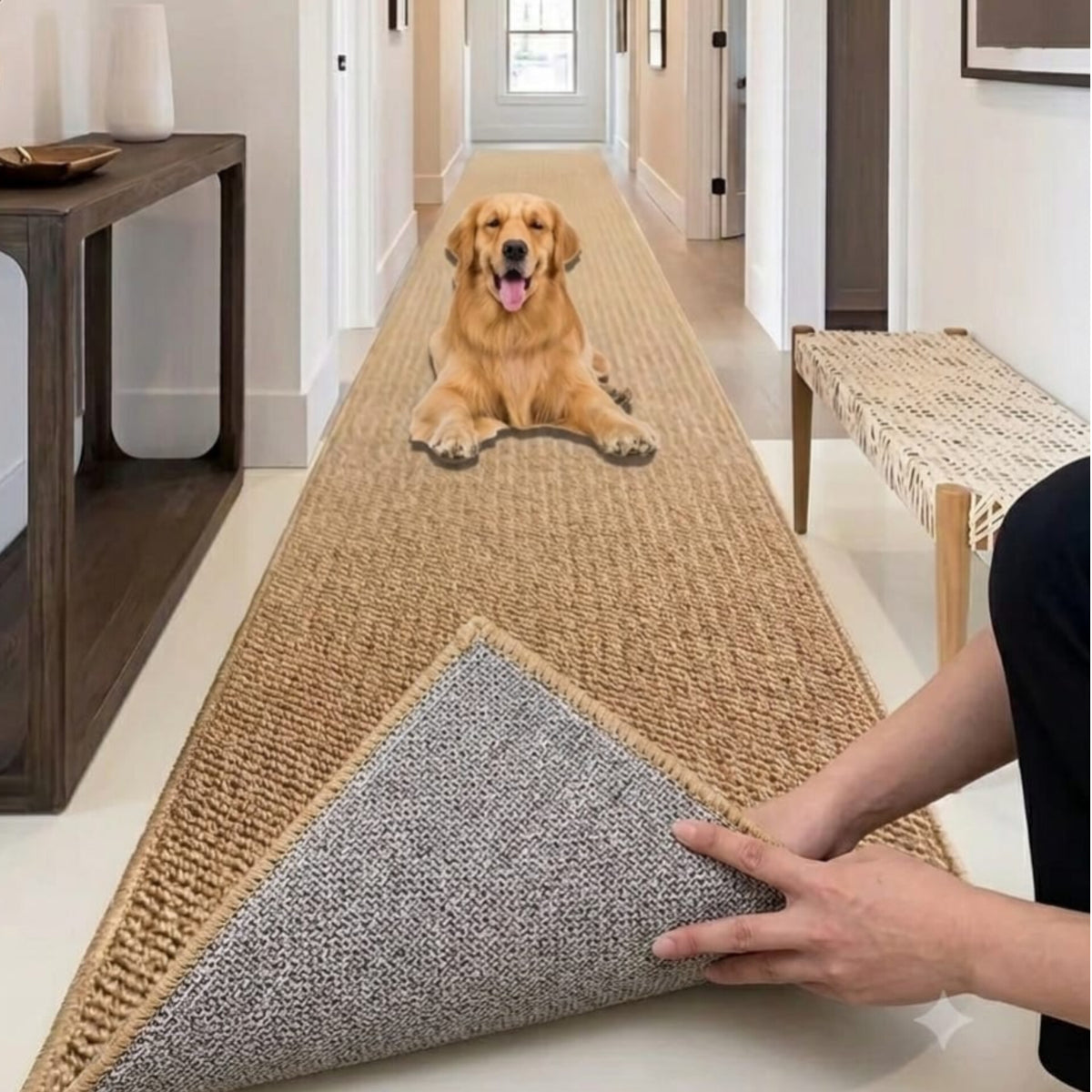 80*300 cm Long Hallway Woven  Corridor Rug Gha