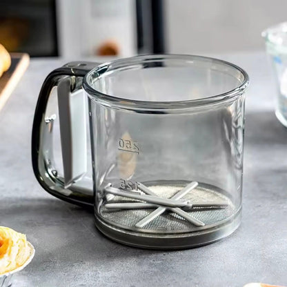 Flour sifter cup