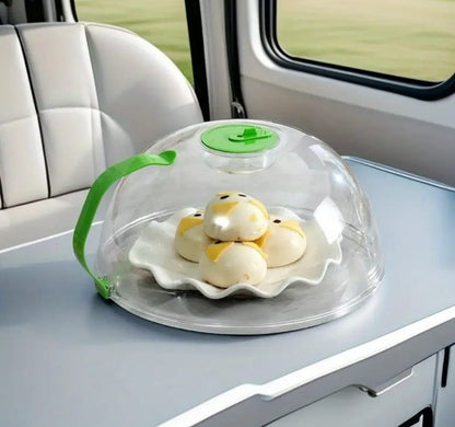 Acrylic microwave food cover