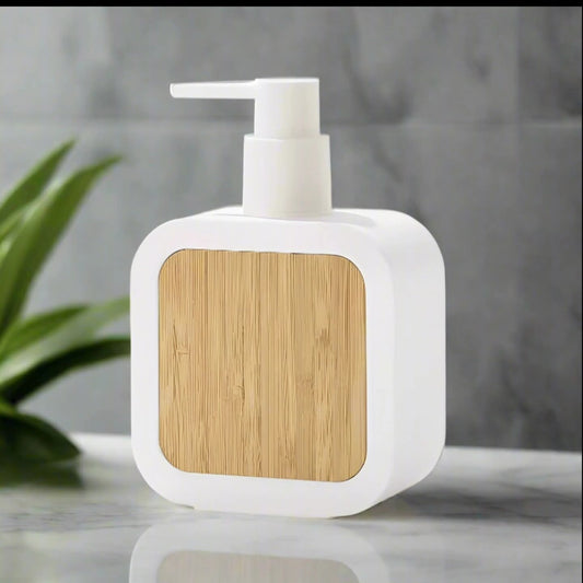 Plastic soap dispenser