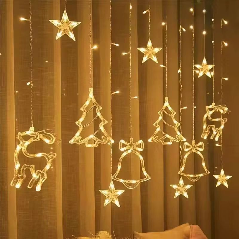 Led Christmas Curtain Lights