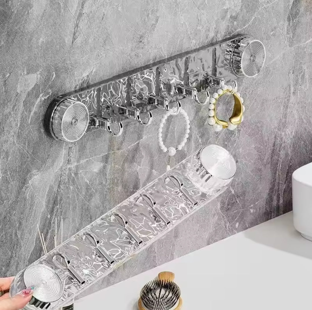 Rotating suction cup hooks