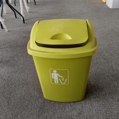 Plastic Swing Lid Waste Bin