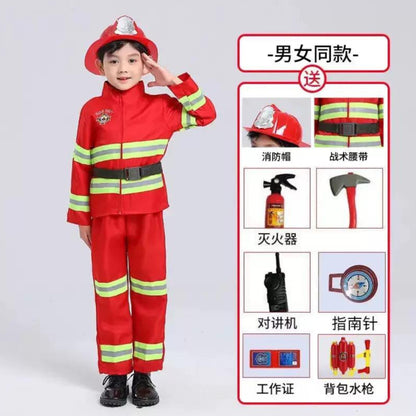 Professional children Fireman costume