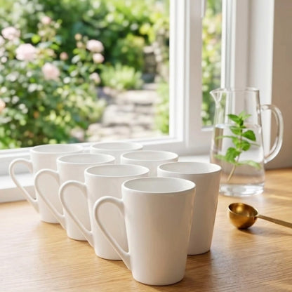 6Pc Ceramic Coffee Tea Mugs