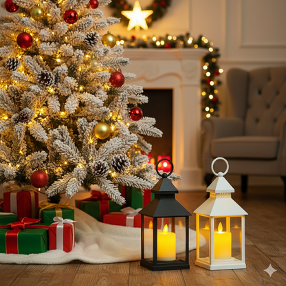 3Pc Christmas led lanterns