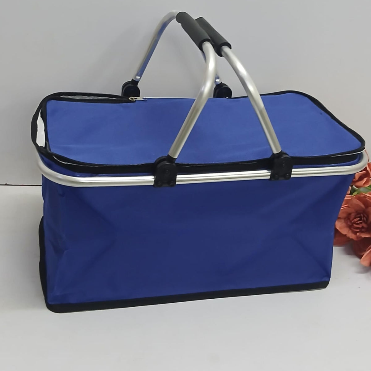 Portable Foldable Insulated Picnic Basket