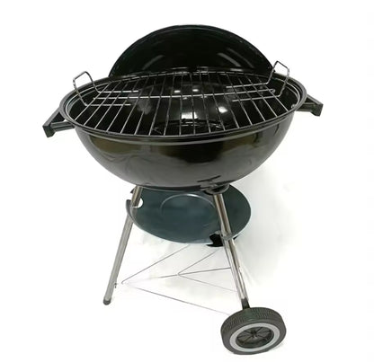 Metallic BBQ Grill with Triple Legs