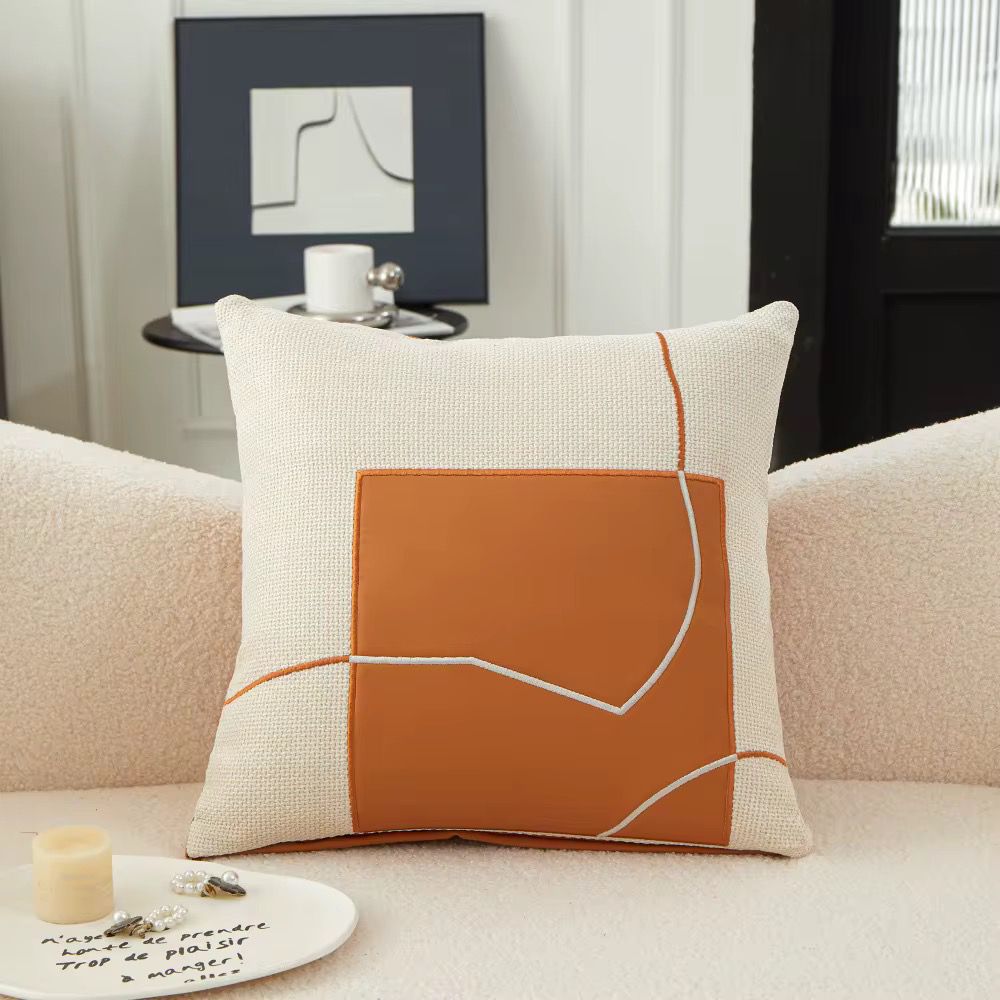 Embroidery pillow case