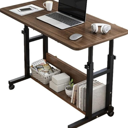 Adjustable Laptop Table Standing Desk With Wheels