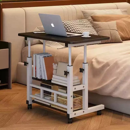 Adjustable Laptop Stand Desk with Storage