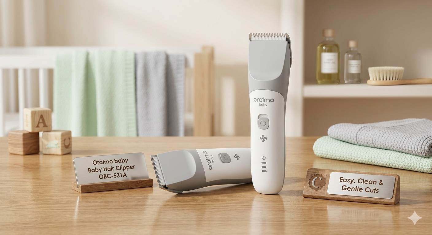 Oraimo Baby Hair Clipper OBC-531A Smart Vacuum