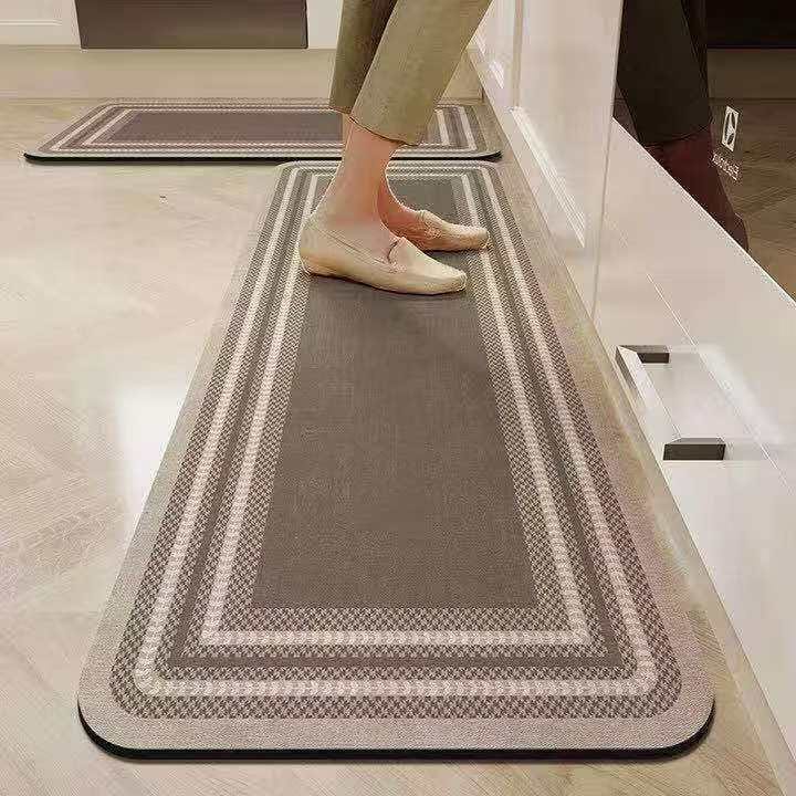 Big Size Rubber Kitchen Mats Set