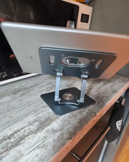 Aluminium tablet holder stand