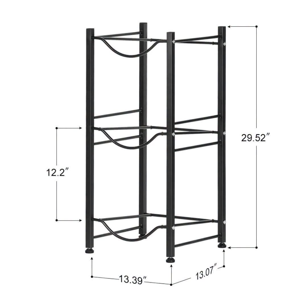 3 Tier Water Bottle Holder Rack