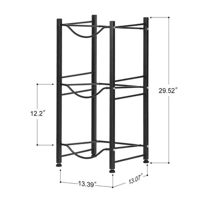 3 Tier Water Bottle Holder Rack