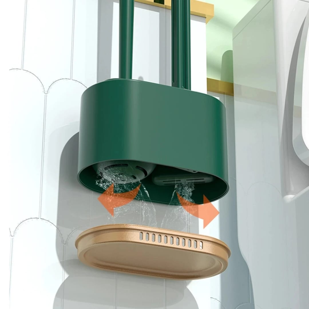 3 in 1 wall mounted toilet brush