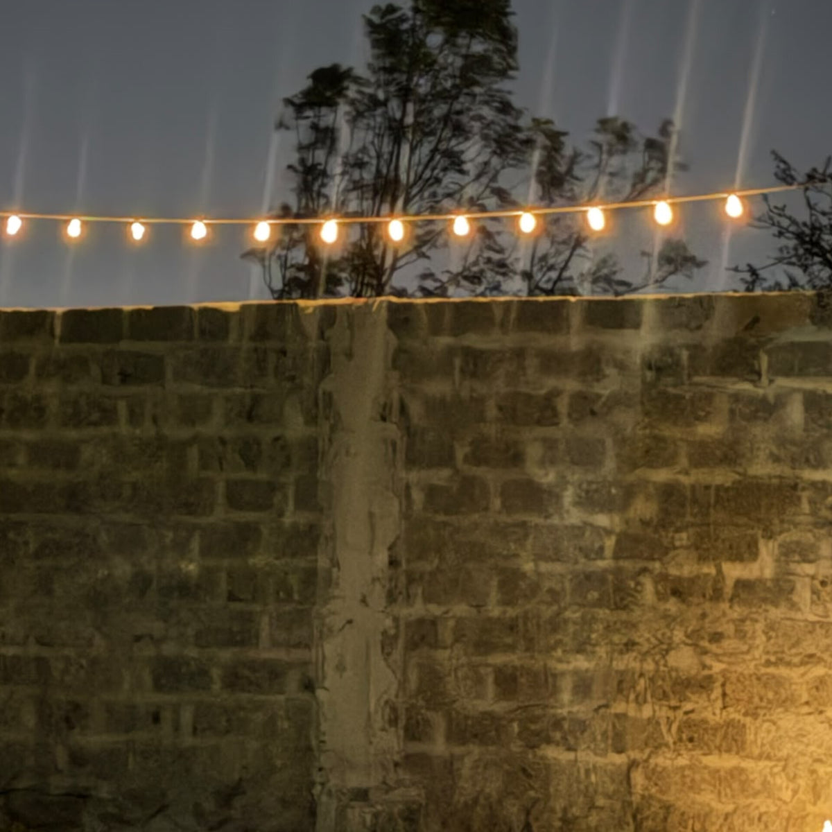 10M Vintage Rustic Rope Christmas Lights  USB  And Solar Indoor And Outdoor Gha