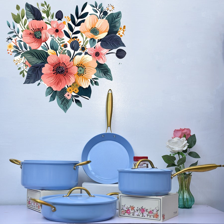 12pcs Ceramic Cookware Set