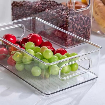 Acrylic refrigerator pantry storage organizer