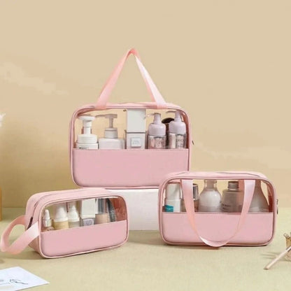 3 Piece Travel Wash Bag Set