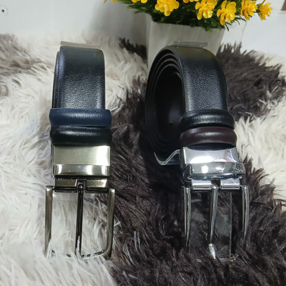 Men's leather belts