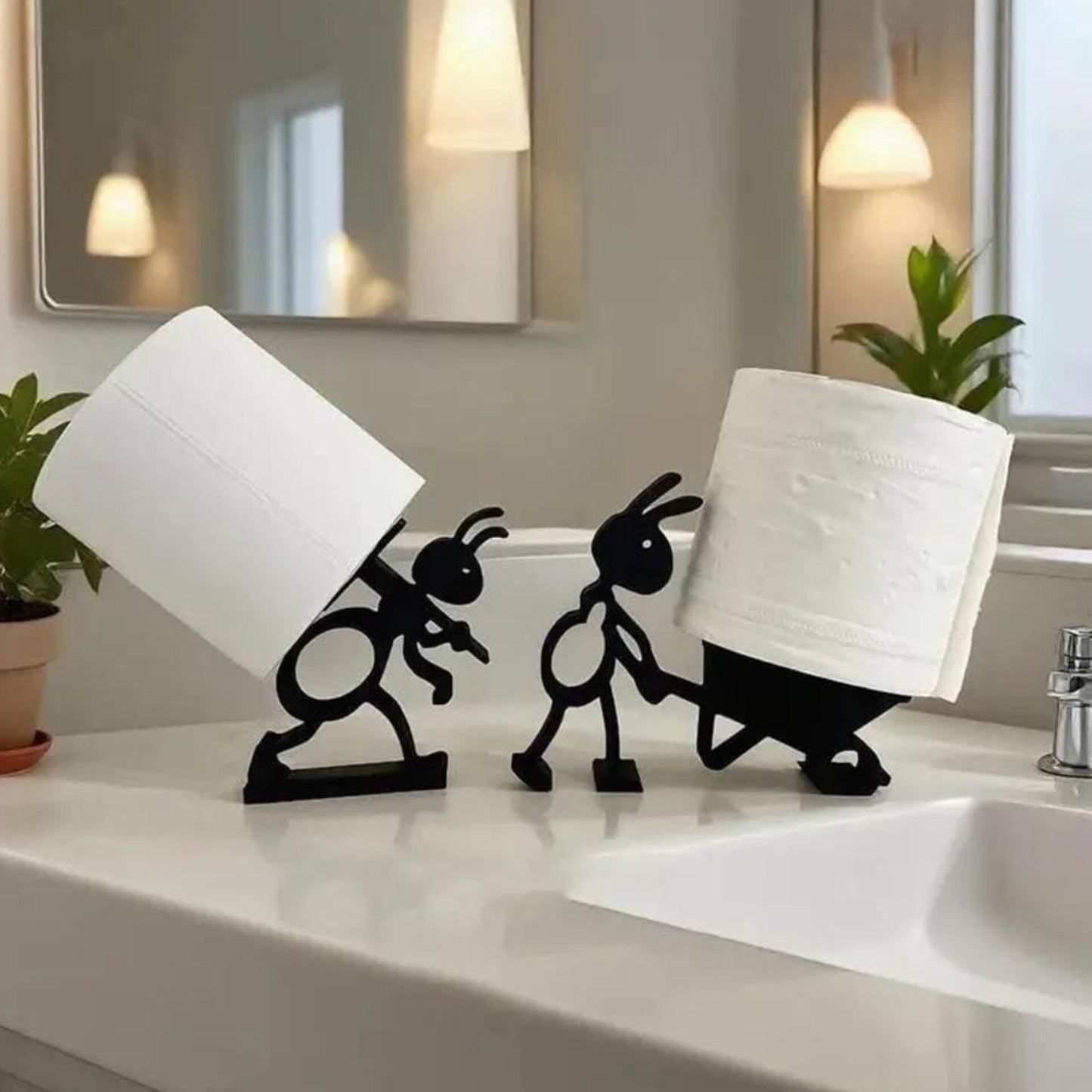 3D Printed Cute Simple Ant Tissue Holder