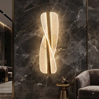 18W LED Decorative Indoor Wall Light WH 2601 20 GO WW